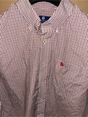 State Traditions Georgia (Bulldogs) Men’s Large B/F Long Sleeve Plaid Great